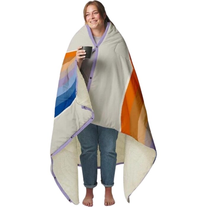 2024 Voited CloudTouch 4-in-One Blanket V21UN03BLCTCCVP - Camp Vibes Powder